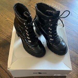 Women’s Marc Fisher LTD Mlvaina Block Heel Snow Booties